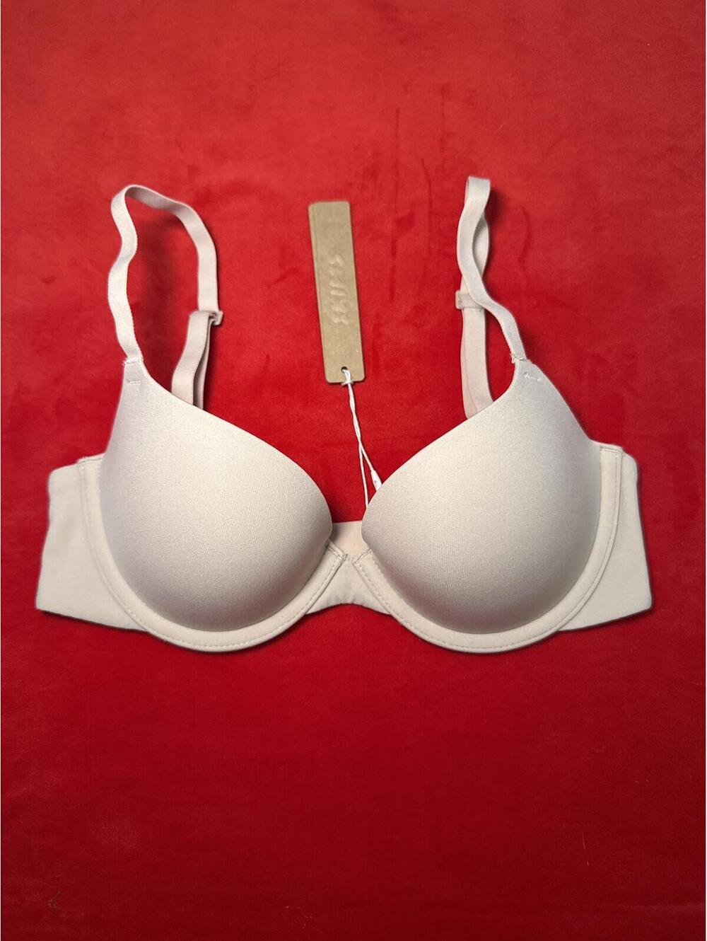 Skims Fits Everybody Push Up Demi Bra Color Mica Size 34C